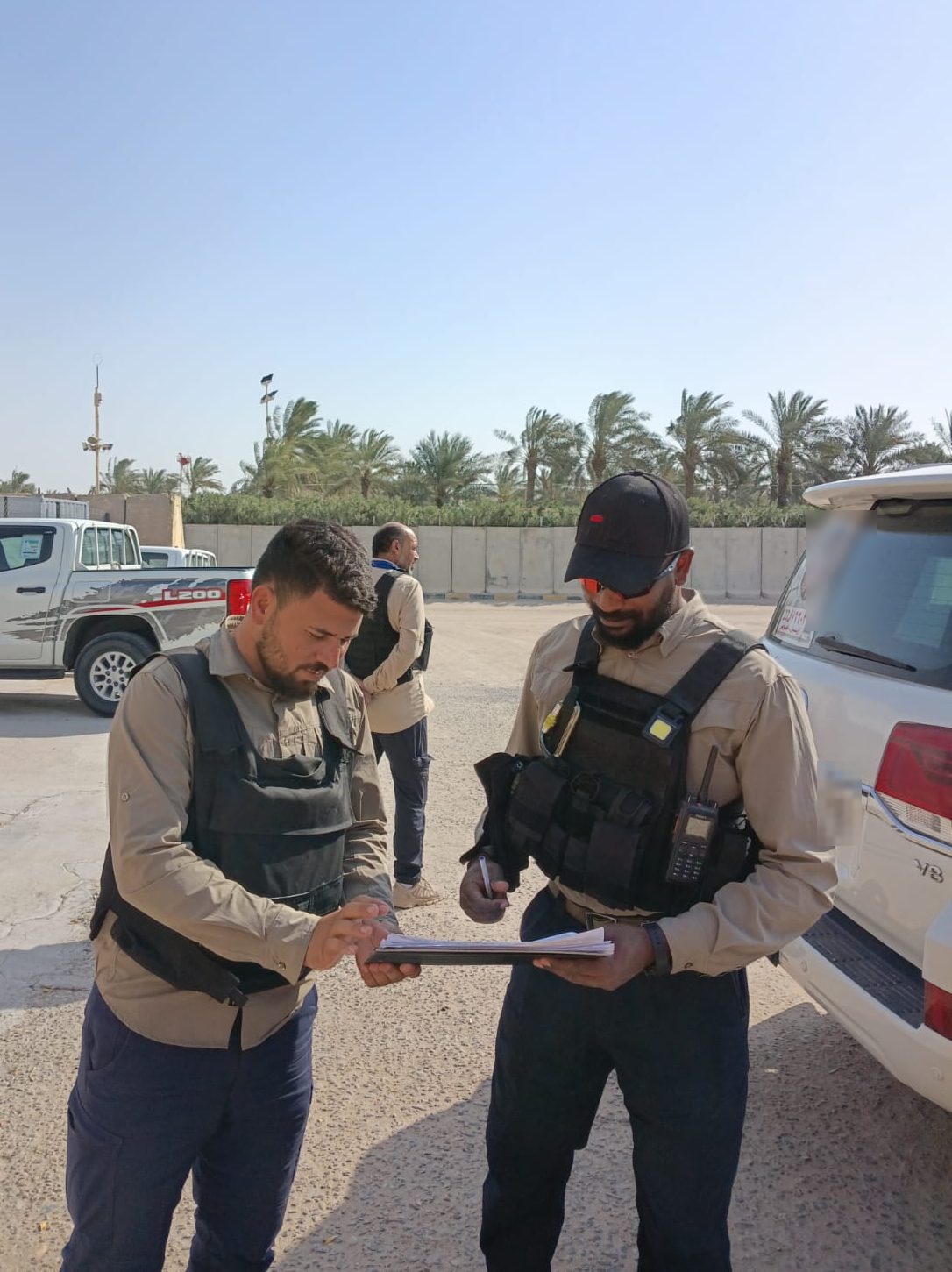 Pre-movement checklist before a field mission