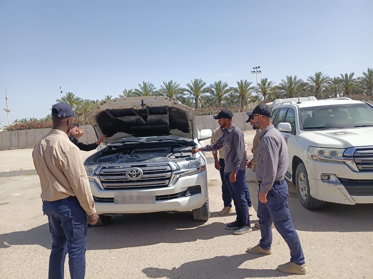 Vehicle readiness check before movement